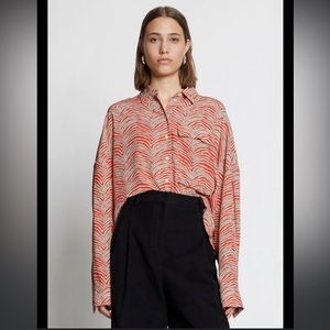 Proenza Schouler striped top sz2